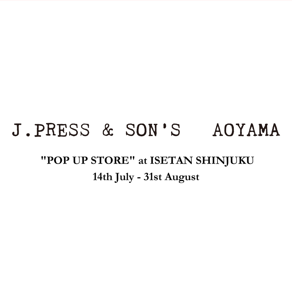 J.PRESS &SON'S AOYAMA 